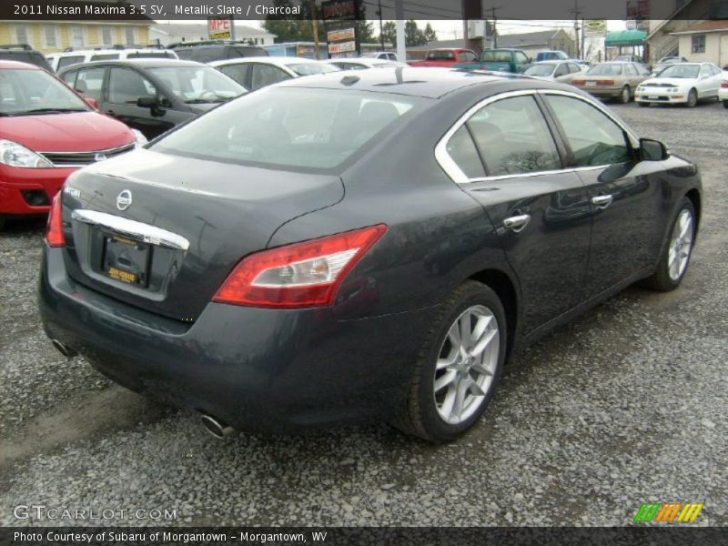 Metallic Slate / Charcoal 2011 Nissan Maxima 3.5 SV