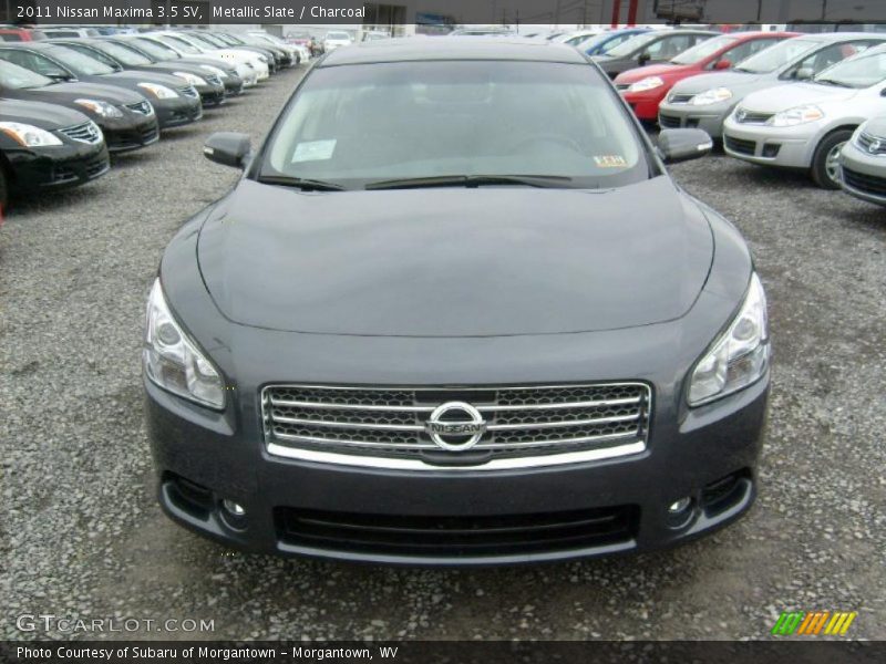 Metallic Slate / Charcoal 2011 Nissan Maxima 3.5 SV