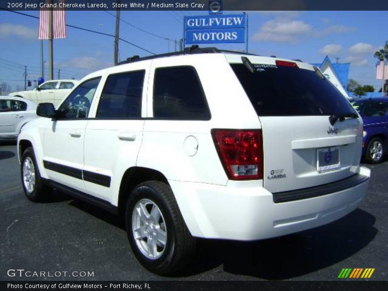 Stone White / Medium Slate Gray 2006 Jeep Grand Cherokee Laredo