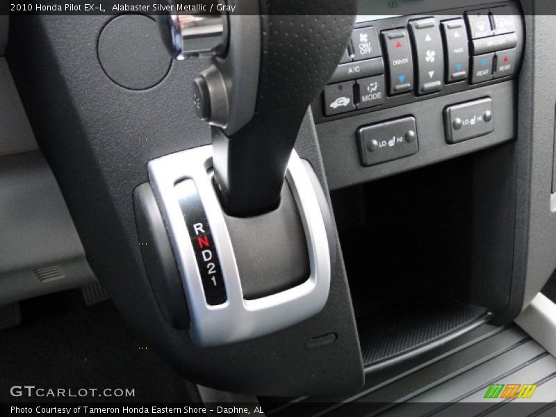  2010 Pilot EX-L 5 Speed Automatic Shifter