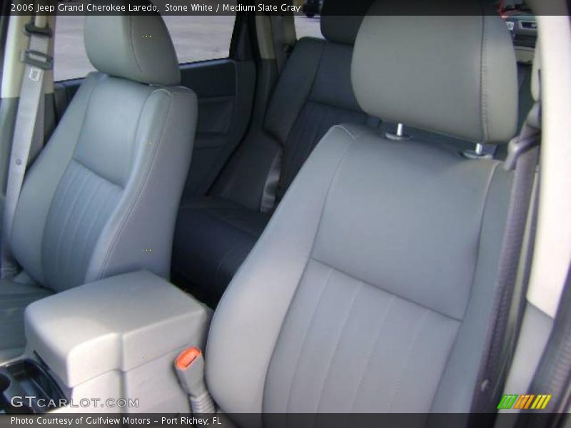 Stone White / Medium Slate Gray 2006 Jeep Grand Cherokee Laredo