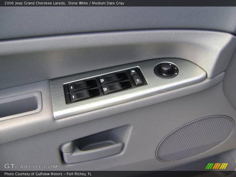 Stone White / Medium Slate Gray 2006 Jeep Grand Cherokee Laredo