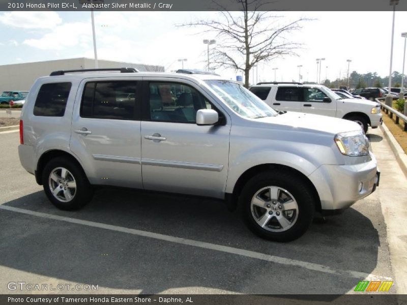  2010 Pilot EX-L Alabaster Silver Metallic