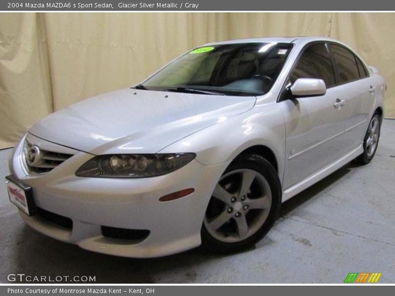 Glacier Silver Metallic / Gray 2004 Mazda MAZDA6 s Sport Sedan