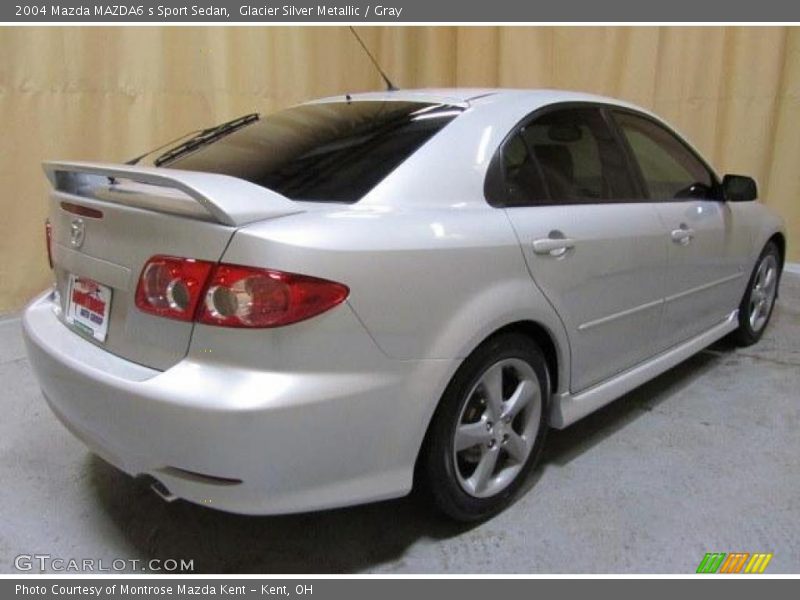 Glacier Silver Metallic / Gray 2004 Mazda MAZDA6 s Sport Sedan
