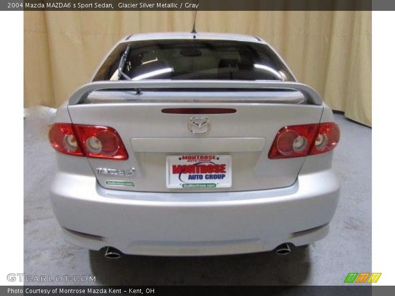 Glacier Silver Metallic / Gray 2004 Mazda MAZDA6 s Sport Sedan