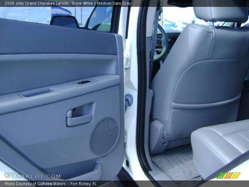 Stone White / Medium Slate Gray 2006 Jeep Grand Cherokee Laredo