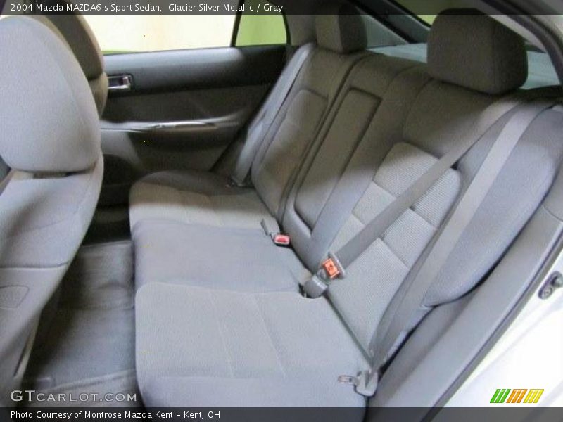 Glacier Silver Metallic / Gray 2004 Mazda MAZDA6 s Sport Sedan
