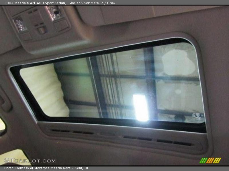 Glacier Silver Metallic / Gray 2004 Mazda MAZDA6 s Sport Sedan