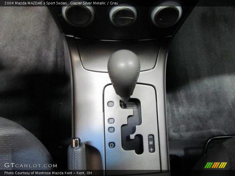 Glacier Silver Metallic / Gray 2004 Mazda MAZDA6 s Sport Sedan