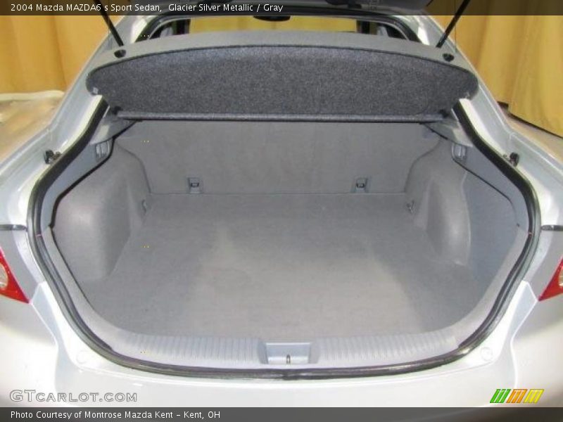 Glacier Silver Metallic / Gray 2004 Mazda MAZDA6 s Sport Sedan