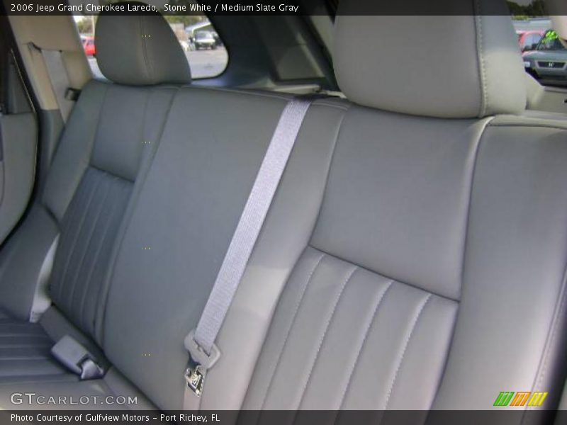 Stone White / Medium Slate Gray 2006 Jeep Grand Cherokee Laredo
