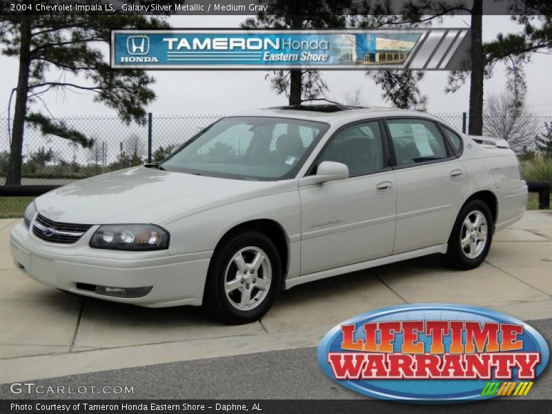 Galaxy Silver Metallic / Medium Gray 2004 Chevrolet Impala LS