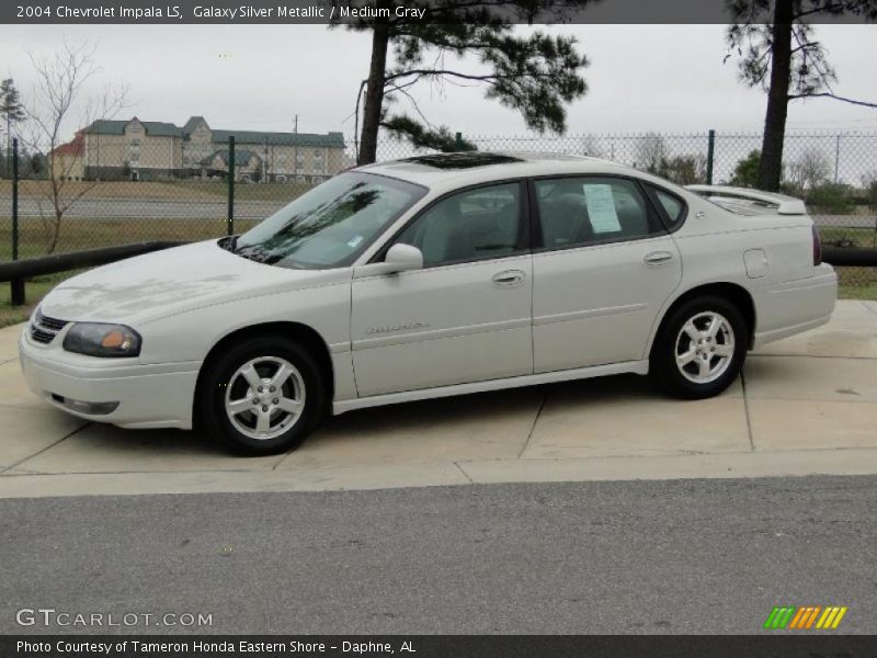 Galaxy Silver Metallic / Medium Gray 2004 Chevrolet Impala LS