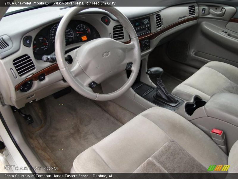 Galaxy Silver Metallic / Medium Gray 2004 Chevrolet Impala LS