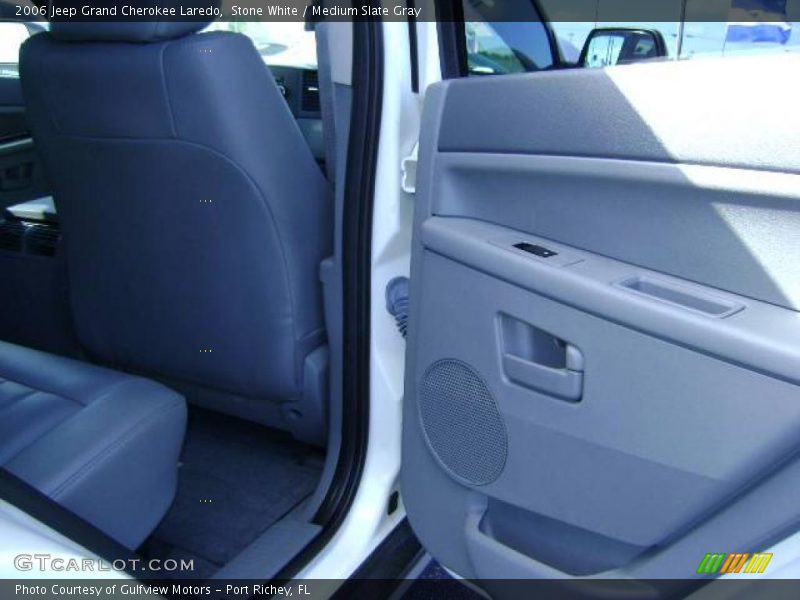Stone White / Medium Slate Gray 2006 Jeep Grand Cherokee Laredo