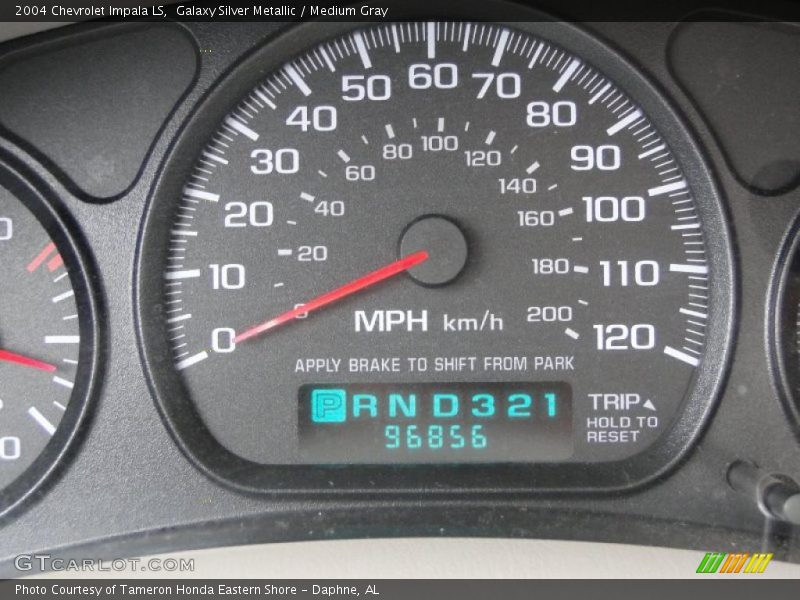 Galaxy Silver Metallic / Medium Gray 2004 Chevrolet Impala LS