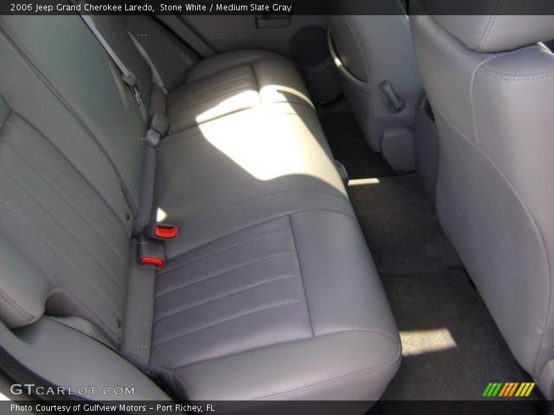 Stone White / Medium Slate Gray 2006 Jeep Grand Cherokee Laredo