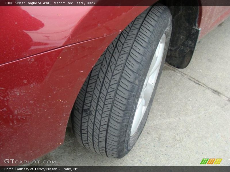 Venom Red Pearl / Black 2008 Nissan Rogue SL AWD