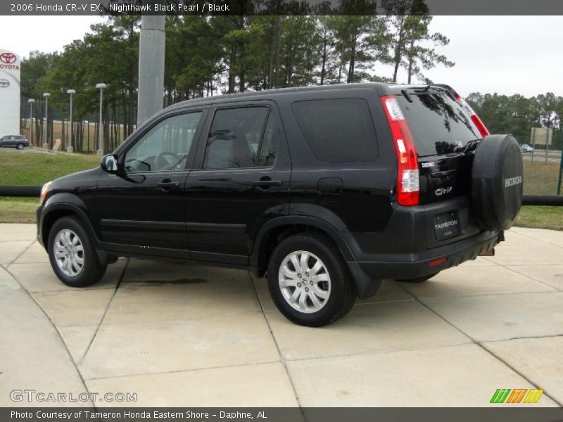 Nighthawk Black Pearl / Black 2006 Honda CR-V EX