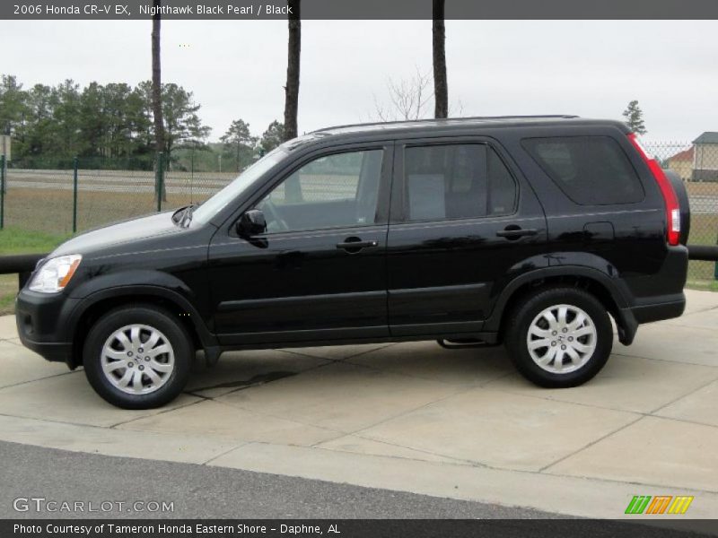 Nighthawk Black Pearl / Black 2006 Honda CR-V EX