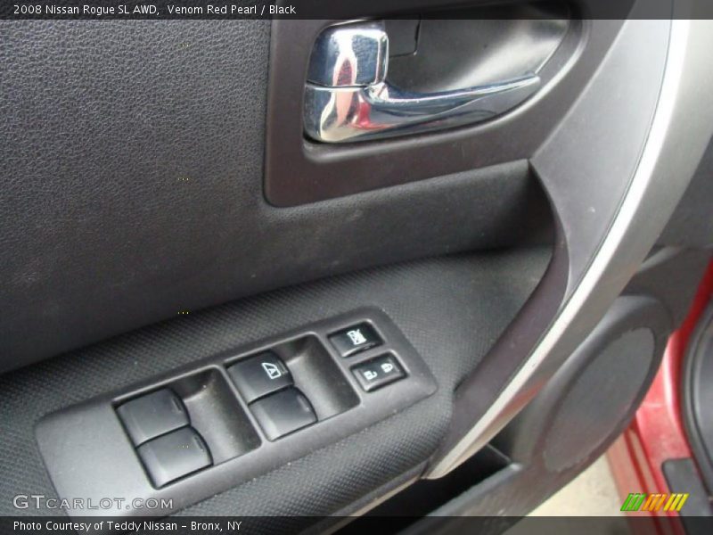 Venom Red Pearl / Black 2008 Nissan Rogue SL AWD
