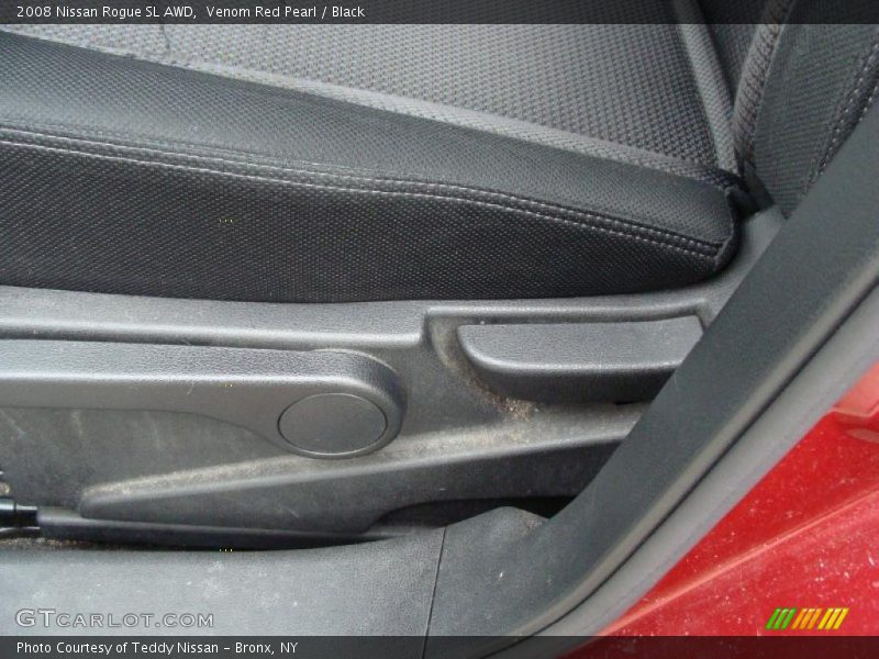 Venom Red Pearl / Black 2008 Nissan Rogue SL AWD