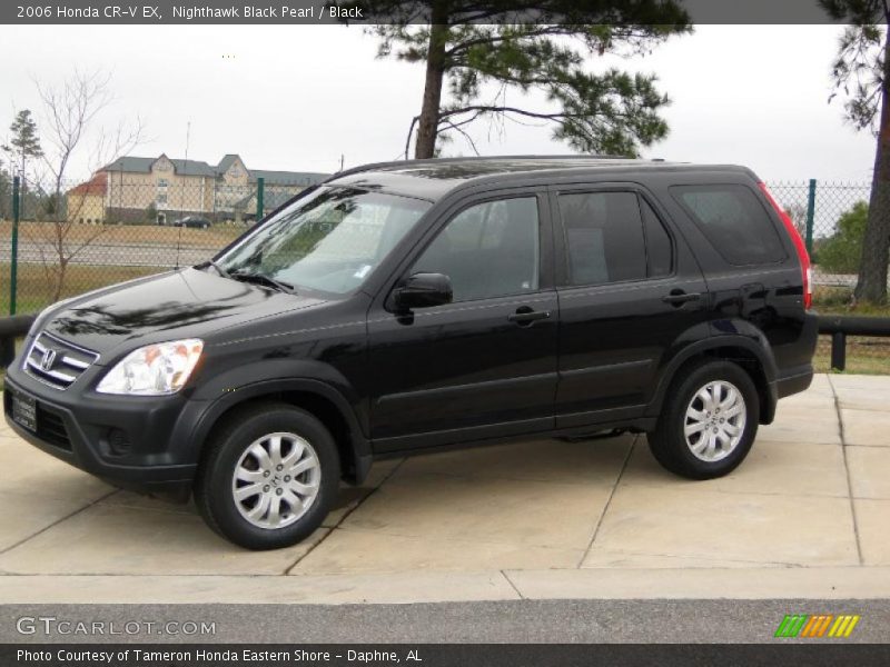 Nighthawk Black Pearl / Black 2006 Honda CR-V EX