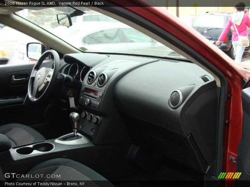 Venom Red Pearl / Black 2008 Nissan Rogue SL AWD