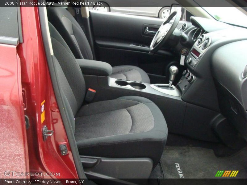 Venom Red Pearl / Black 2008 Nissan Rogue SL AWD