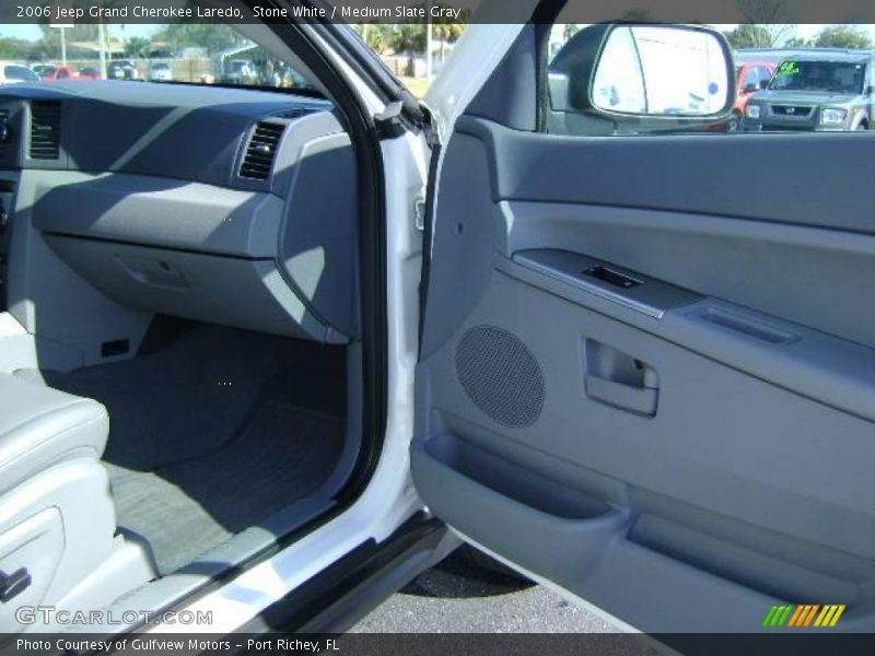 Stone White / Medium Slate Gray 2006 Jeep Grand Cherokee Laredo