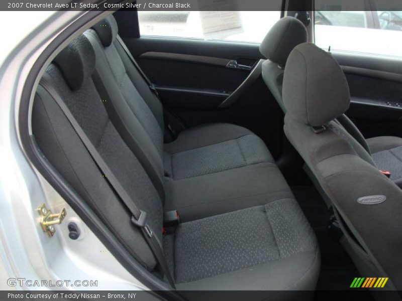  2007 Aveo LT Sedan Charcoal Black Interior
