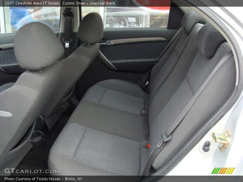 Cosmic Silver / Charcoal Black 2007 Chevrolet Aveo LT Sedan