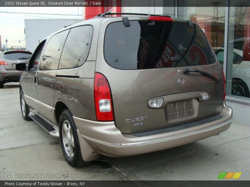 Smoked Silver Metallic / Slate 2002 Nissan Quest SE