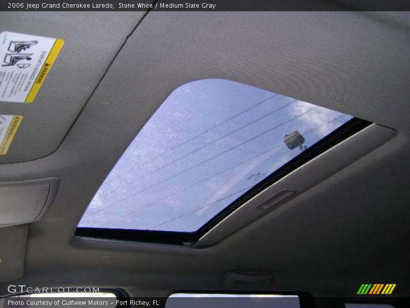 Stone White / Medium Slate Gray 2006 Jeep Grand Cherokee Laredo