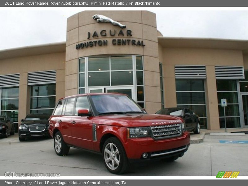 Rimini Red Metallic / Jet Black/Pimento 2011 Land Rover Range Rover Autobiography