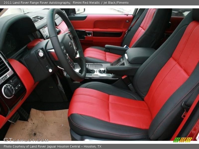  2011 Range Rover Autobiography Jet Black/Pimento Interior