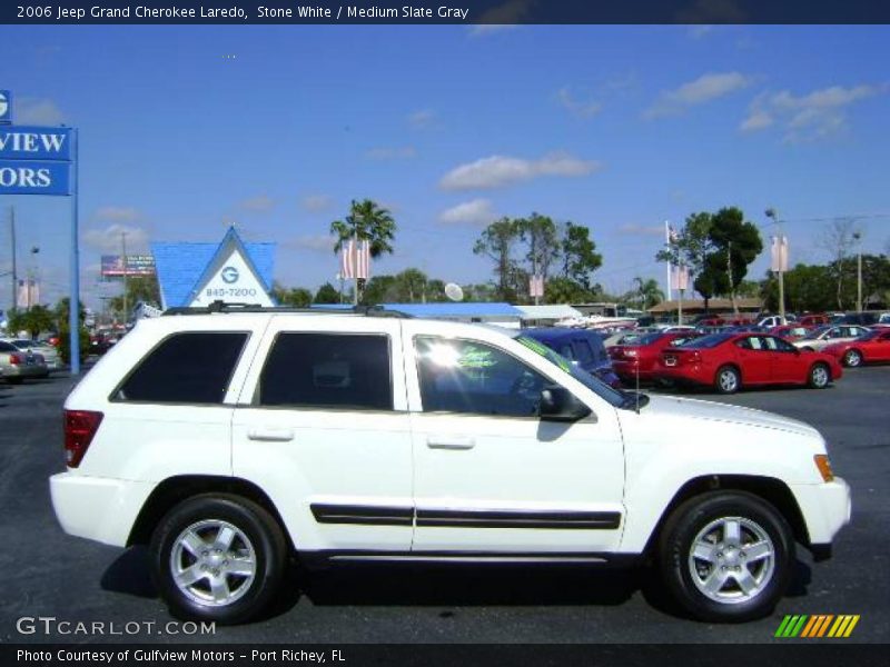 Stone White / Medium Slate Gray 2006 Jeep Grand Cherokee Laredo