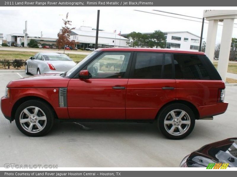 Rimini Red Metallic / Jet Black/Pimento 2011 Land Rover Range Rover Autobiography