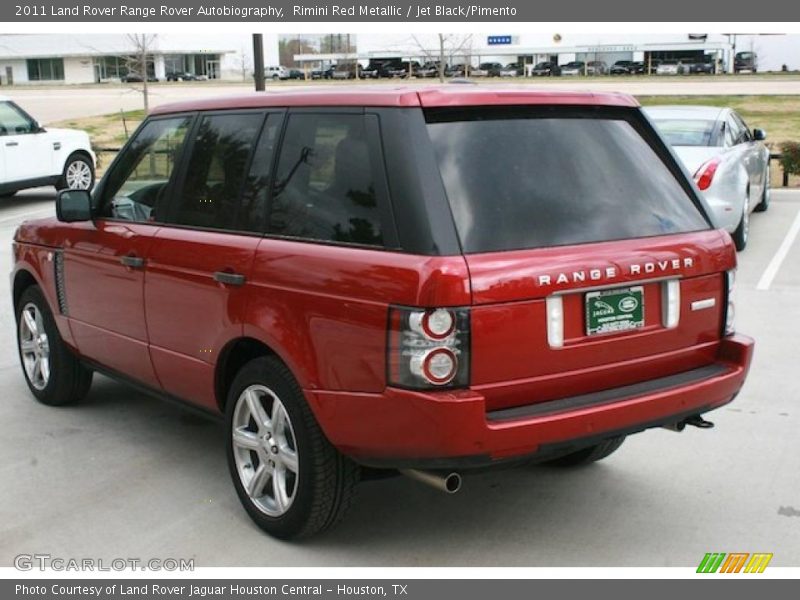 Rimini Red Metallic / Jet Black/Pimento 2011 Land Rover Range Rover Autobiography