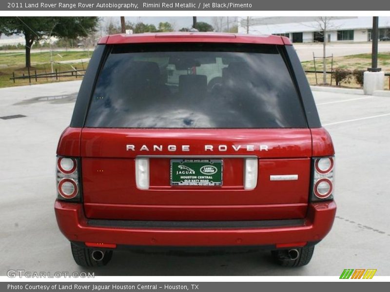  2011 Range Rover Autobiography Rimini Red Metallic
