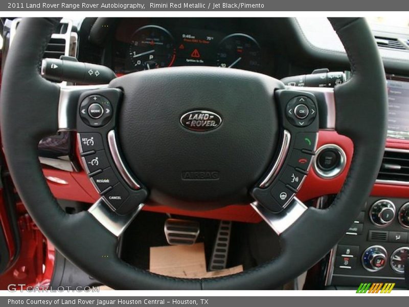  2011 Range Rover Autobiography Steering Wheel