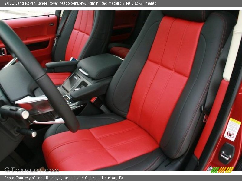  2011 Range Rover Autobiography Jet Black/Pimento Interior
