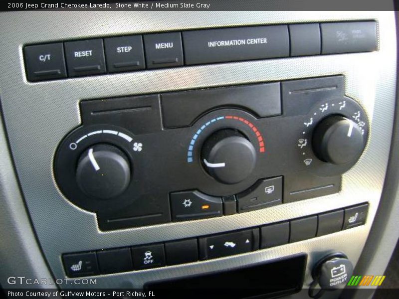 Stone White / Medium Slate Gray 2006 Jeep Grand Cherokee Laredo