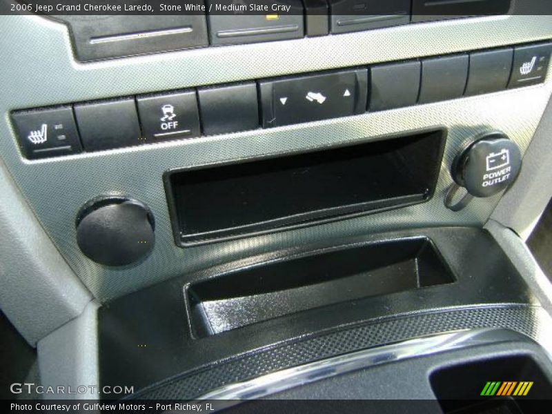 Stone White / Medium Slate Gray 2006 Jeep Grand Cherokee Laredo