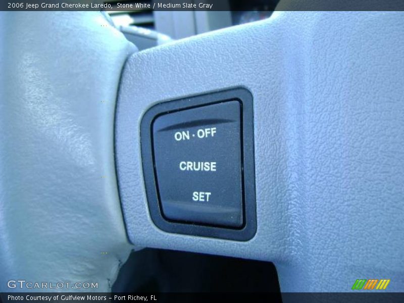 Stone White / Medium Slate Gray 2006 Jeep Grand Cherokee Laredo