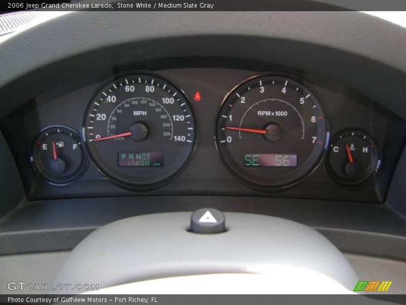 Stone White / Medium Slate Gray 2006 Jeep Grand Cherokee Laredo