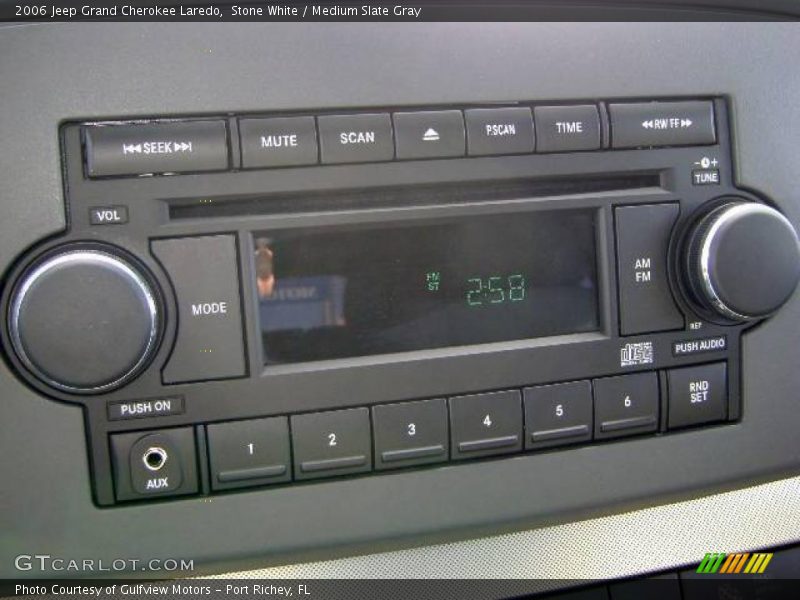 Stone White / Medium Slate Gray 2006 Jeep Grand Cherokee Laredo
