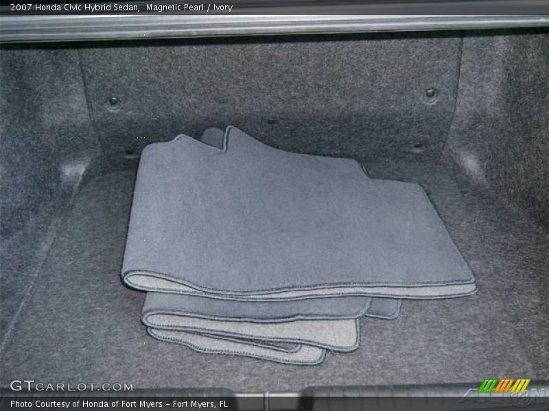 Magnetic Pearl / Ivory 2007 Honda Civic Hybrid Sedan