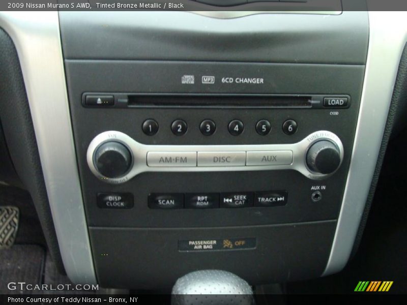 Tinted Bronze Metallic / Black 2009 Nissan Murano S AWD